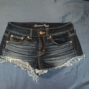 American Eagle Outfitters Women's navy blue low rise Shorts